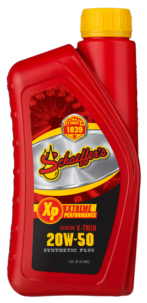 Schaeffer’s 0707 Extreme V-Twin Synthetic Plus Racing Oil 20W-50