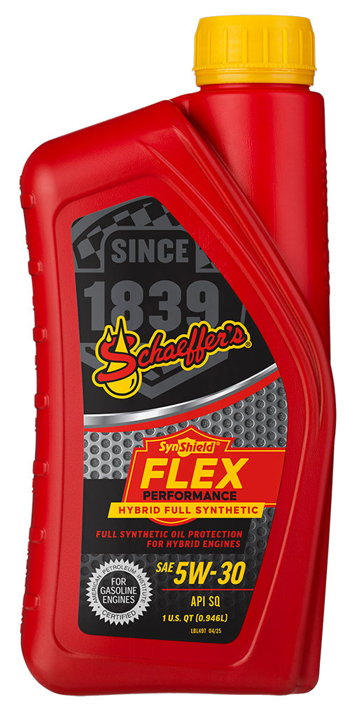 Schaeffer’s 6050 SynShield™ Flex Performance Full Synthetic 5W-30