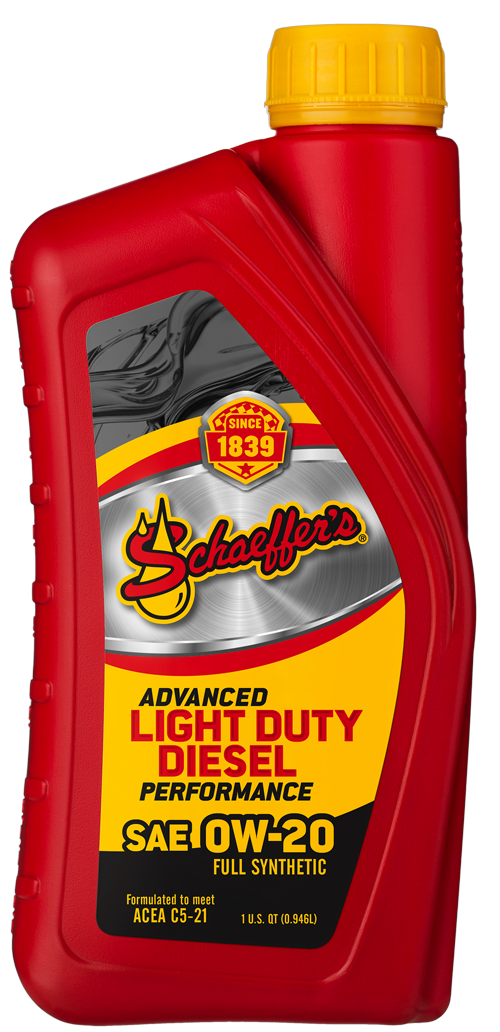 Schaeffer’s 9020 Advanced Light Duty Diesel Performance 0W-20